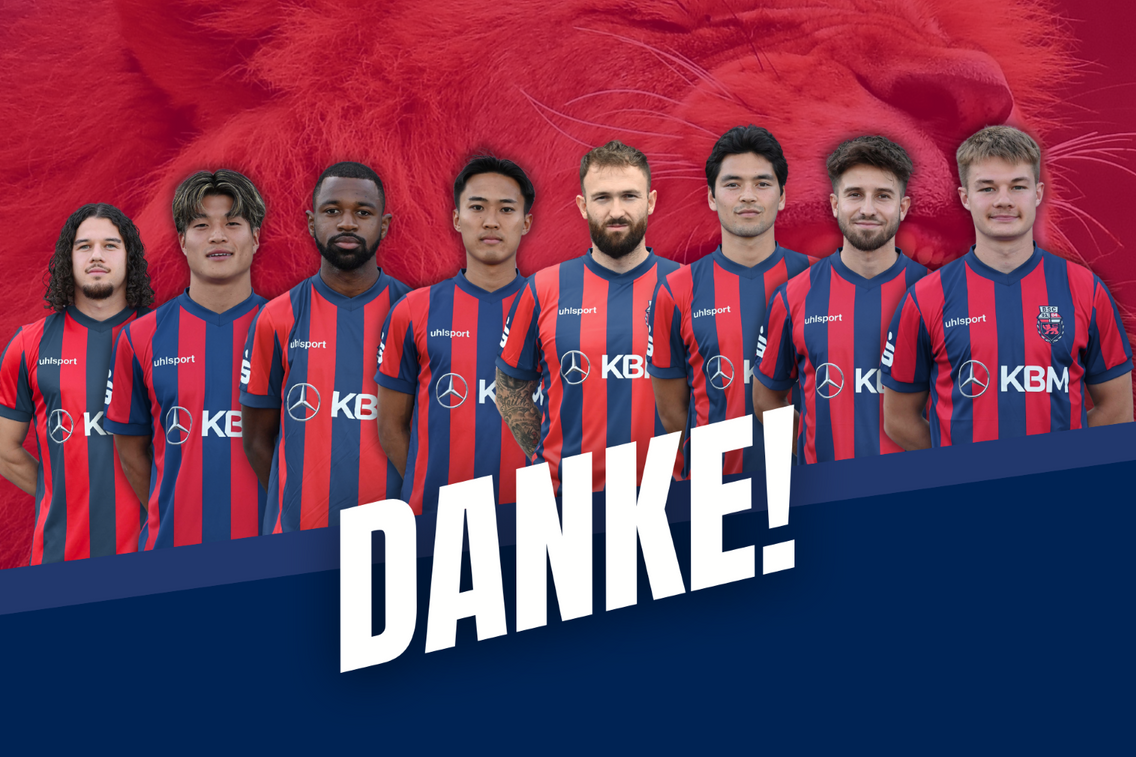 Foto zum Newsartikel Acht Abgänge - Danke für euren Einsatz in Blau-Rot!
