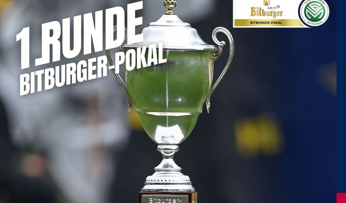 1.Runde des FVM-Bitburger-Pokals ausgelost!
