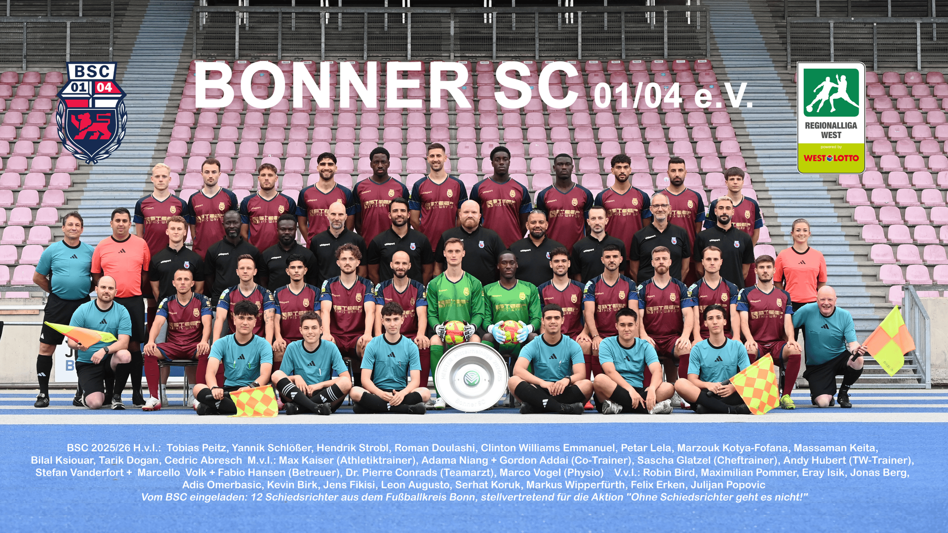 Mannschaftsfoto 1. Mannschaft