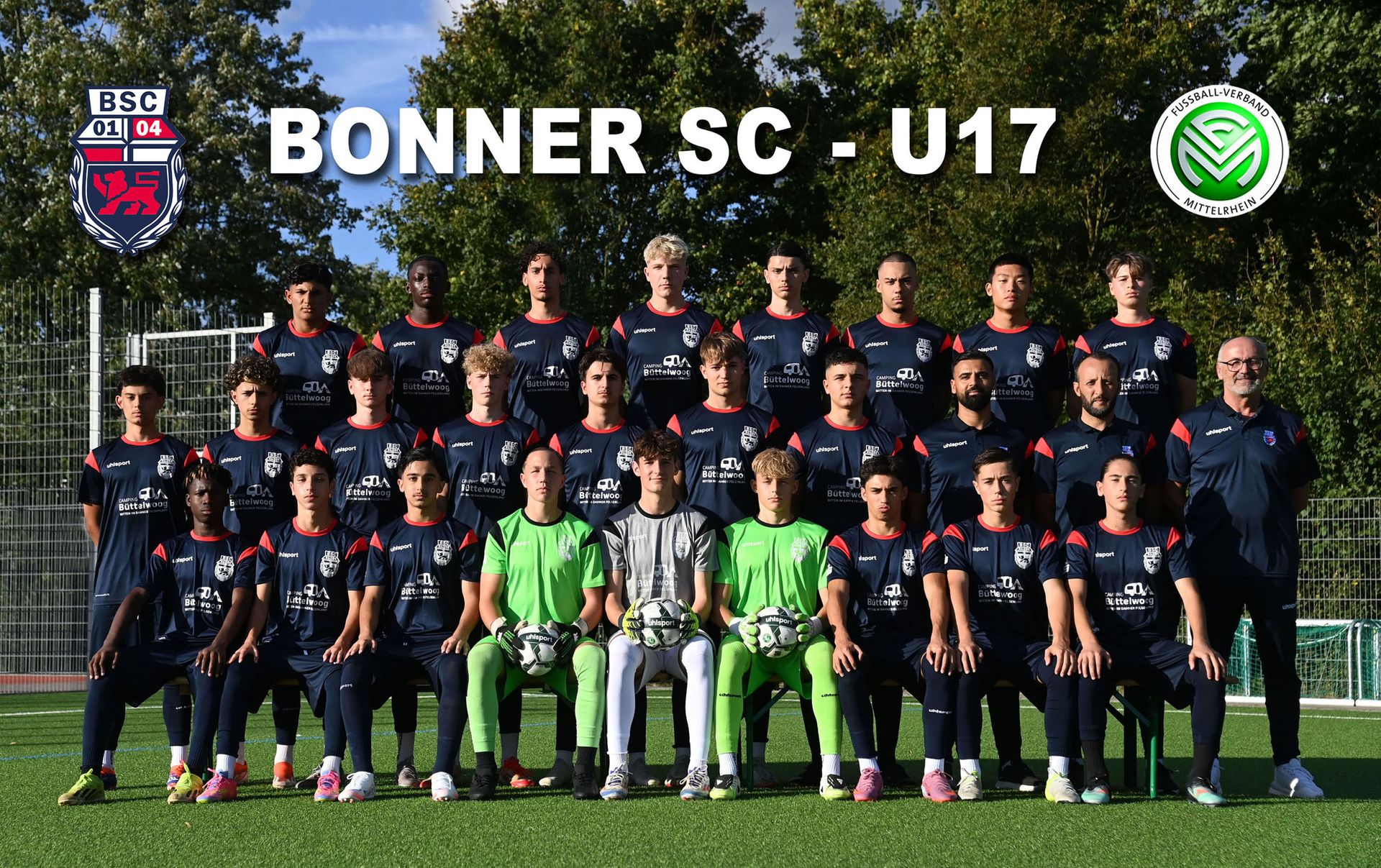 Mannschaftsfoto U17