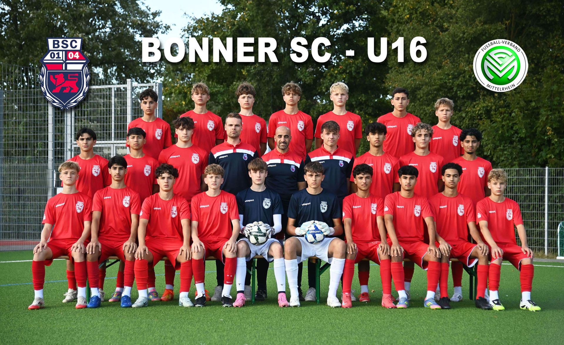 Mannschaftsfoto U16