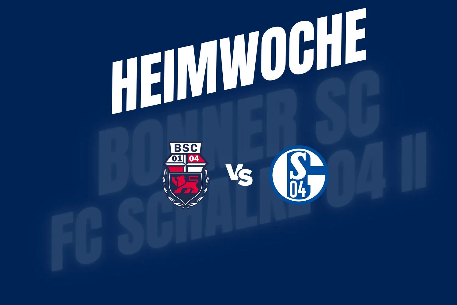 Heimwoche gegen Schalke II