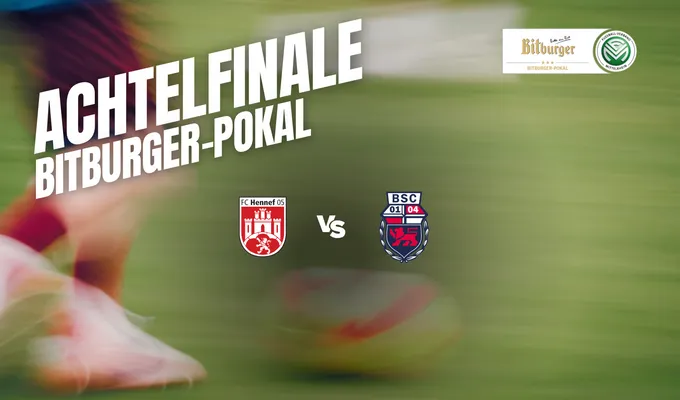 Achtelfinale Bitburger-Pokal gelost