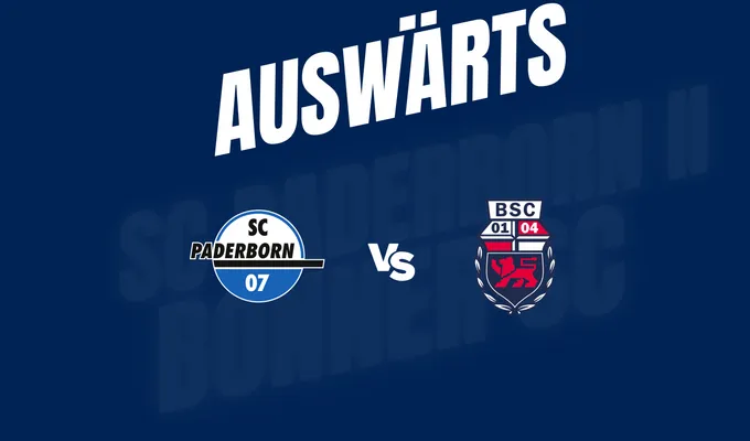 Auswärts nach Paderborn