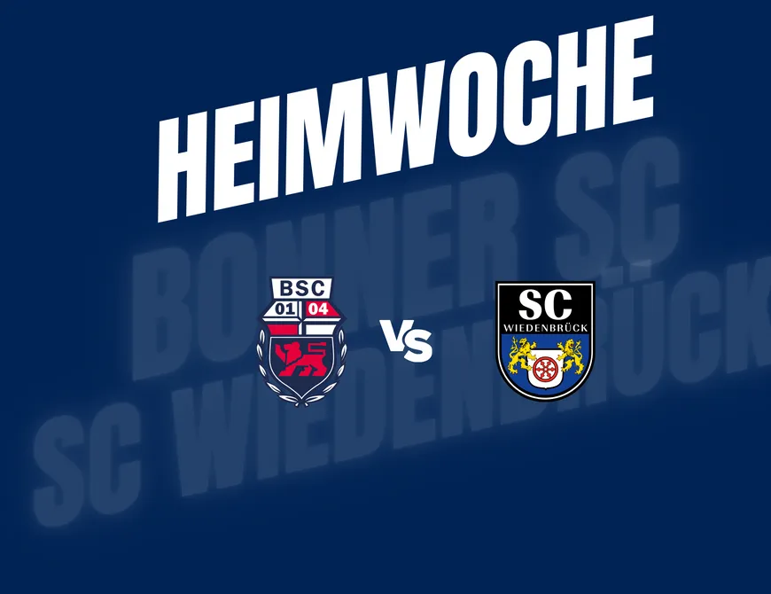 Heimwoche gegen SC Wiedenbrück