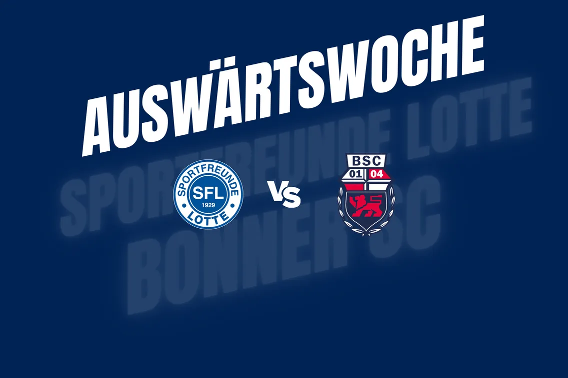 Foto zum Newsartikel Auswärts nach Lotte