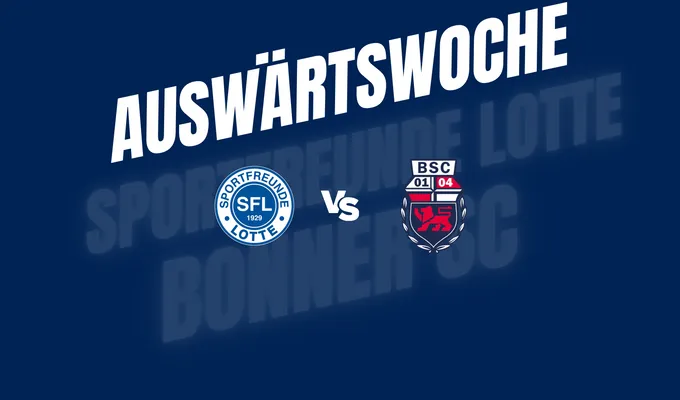 Auswärts nach Lotte