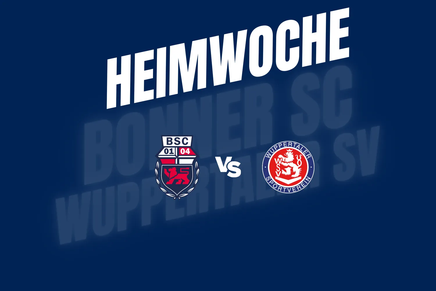 Heimspiel gegen Wuppertal