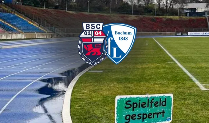 Heimspiel abgesagt – Platzsperre  