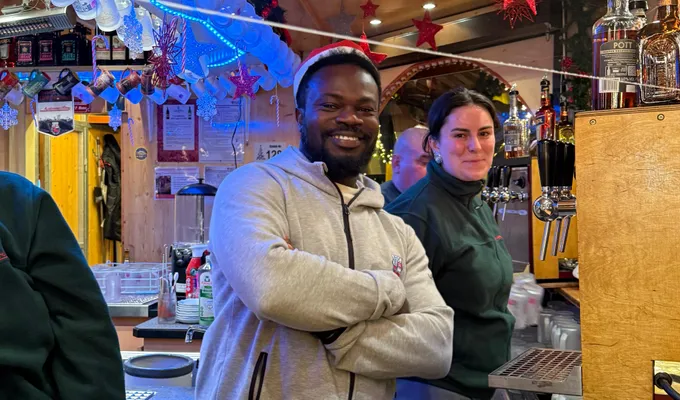 Glühwein für den guten Zweck