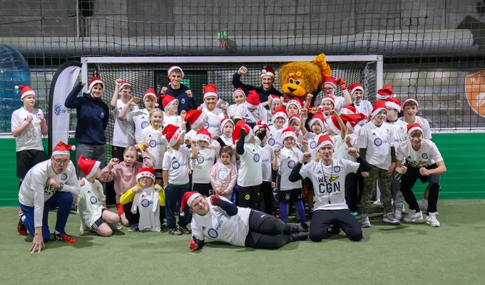 Spieler besuchen All Inclusion Sports e. V.