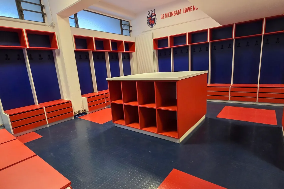 Foto zum Newsartikel Neue Mannschaftskabine erfolgreich realisiert