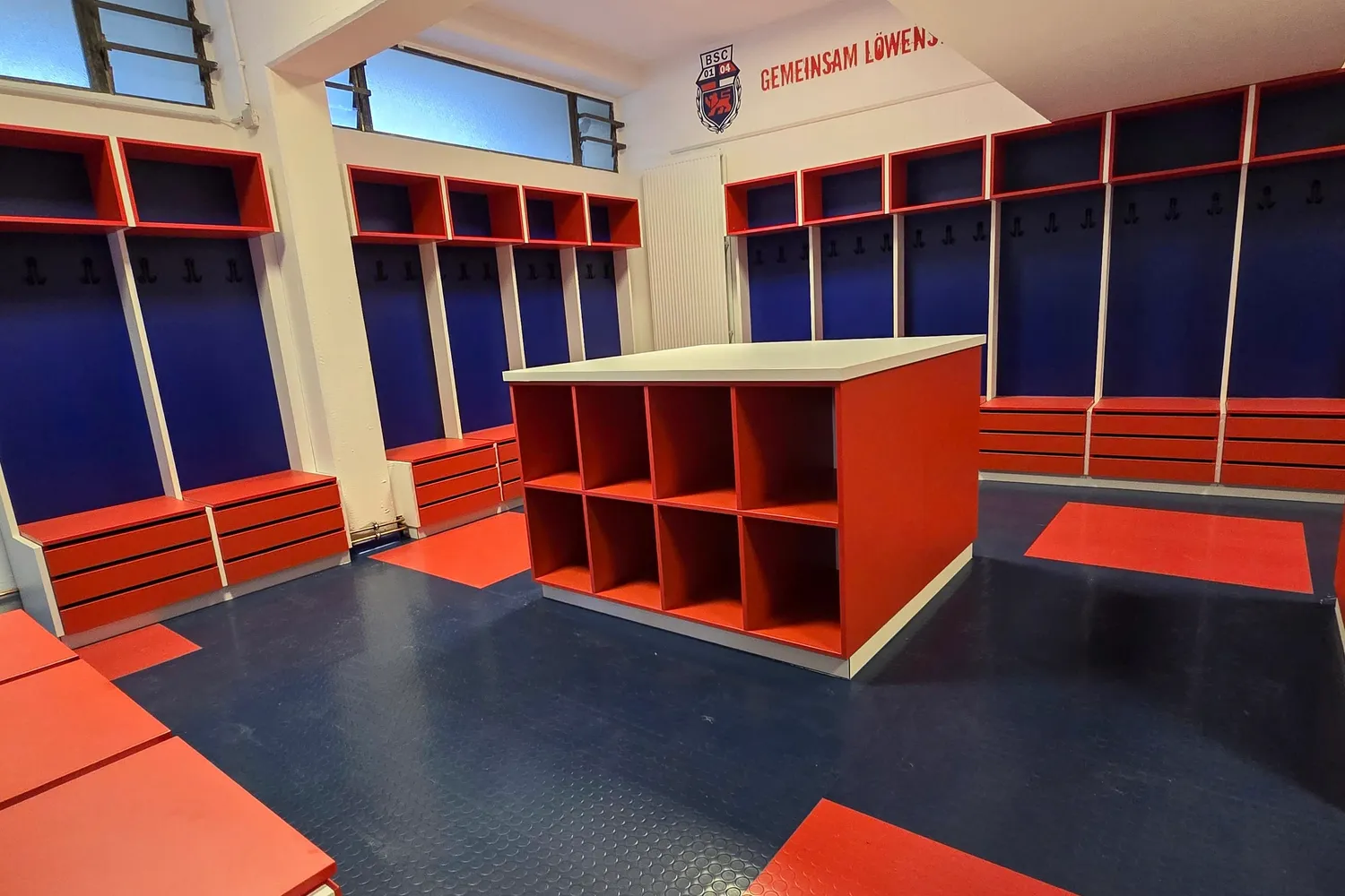 Neue Mannschaftskabine erfolgreich realisiert