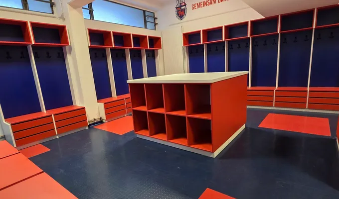 Neue Mannschaftskabine erfolgreich realisiert