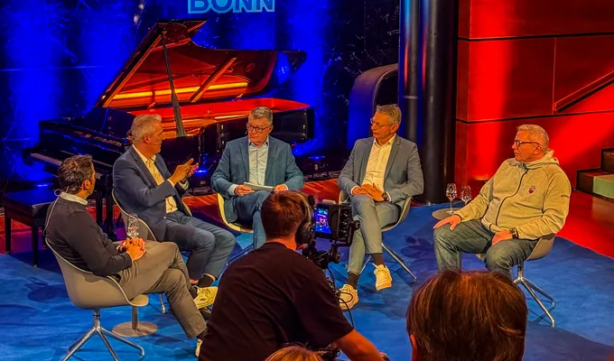 Sport als Standortfaktor: BSC beim Bonner Wirtschaftstalk