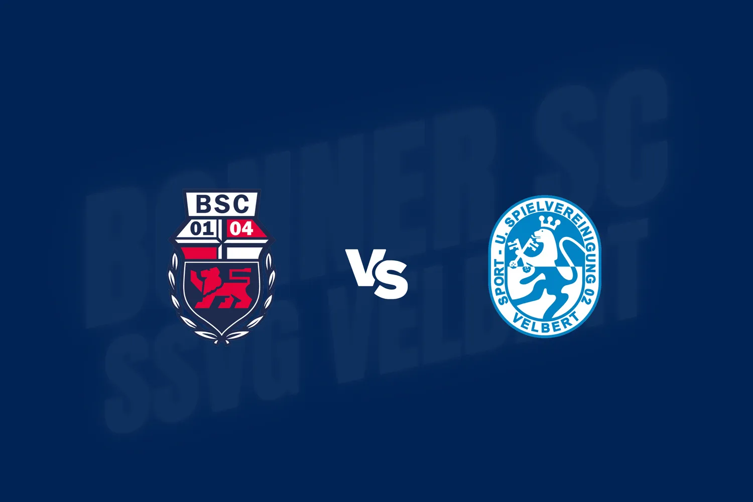 Heimwoche gegen die SSVg Velbert