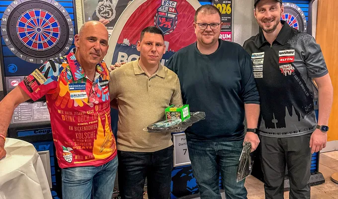 Erfolgreiches Dartturnier mit starker Beteiligung