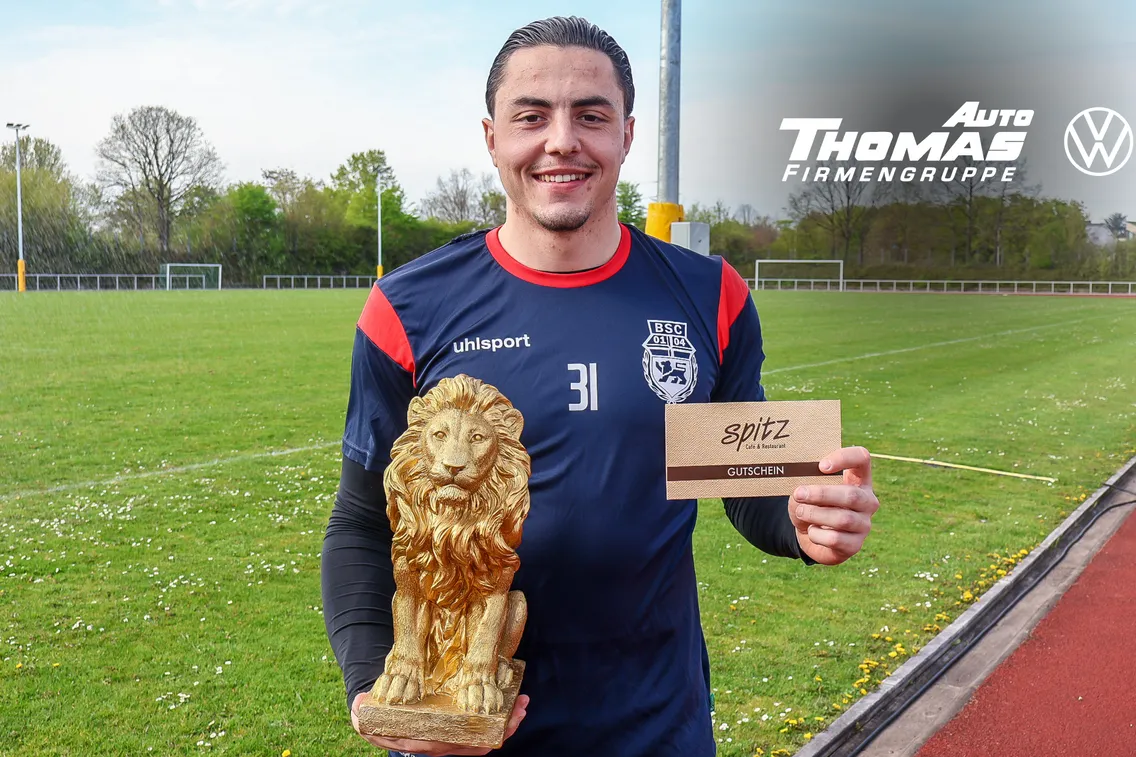 Foto zum Newsartikel Auto Thomas Spieler des Monats März