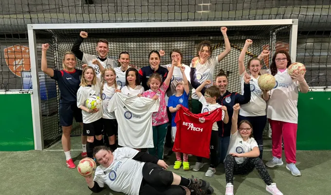 Erste Inklusive Mädchenmannschaft in der Region