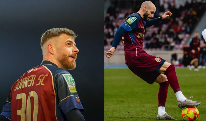 Adis und Wippe zu ihrem Abschied beim BSC