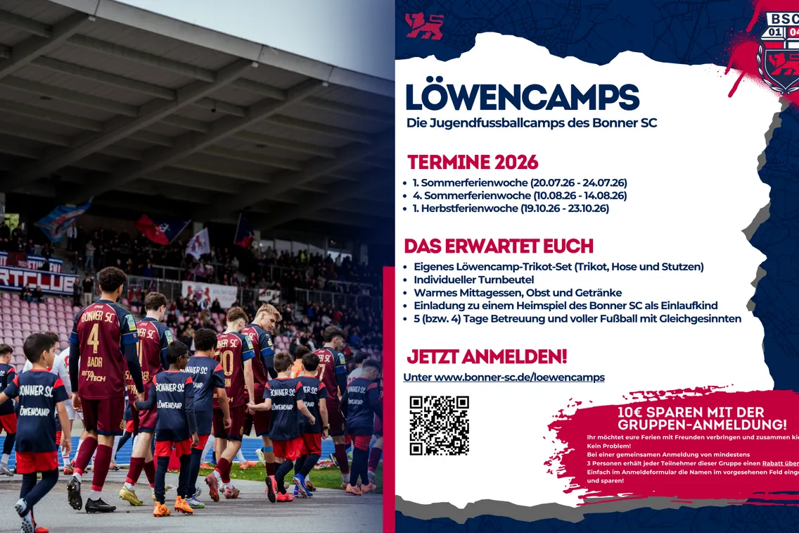 Foto zum Newsartikel Löwencamp Termine 2026