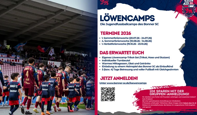 Löwencamp Termine 2026