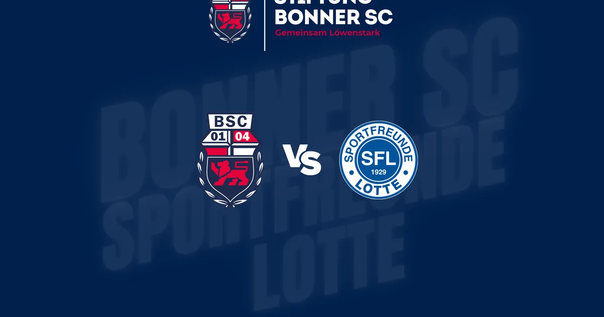 Stiftungsspieltag gegen die Sportfreunde Lotte