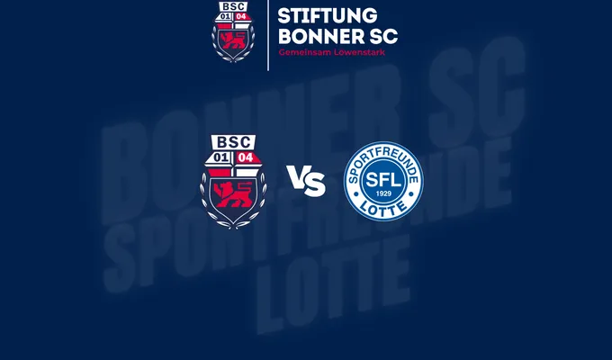Stiftungsspieltag gegen die Sportfreunde Lotte