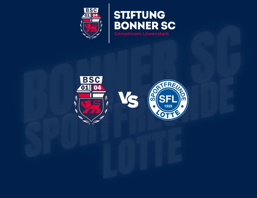 Stiftungsspieltag gegen die Sportfreunde Lotte