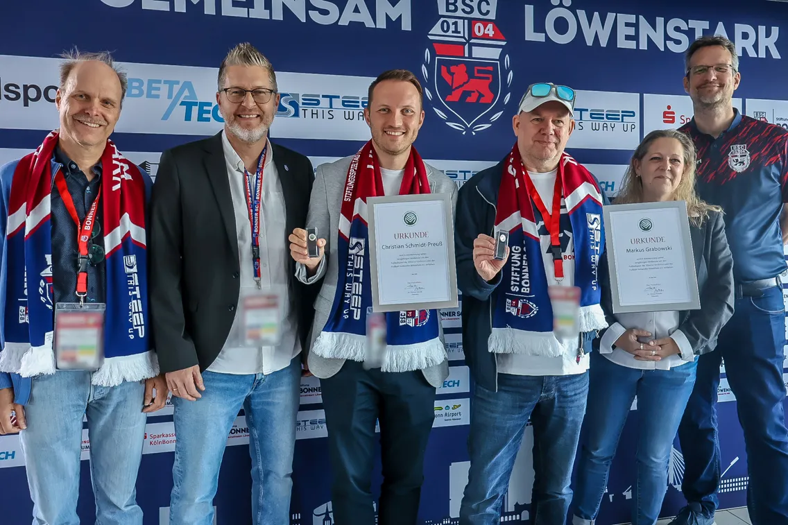 Foto zum Newsartikel Auszeichnung für BSC-Vorstände
