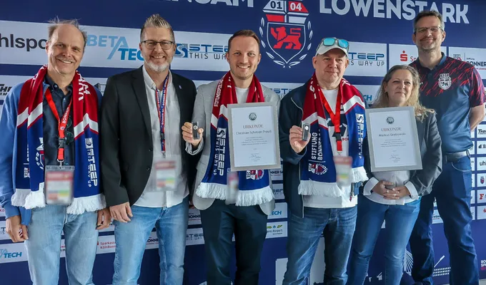 Auszeichnung für BSC-Vorstände