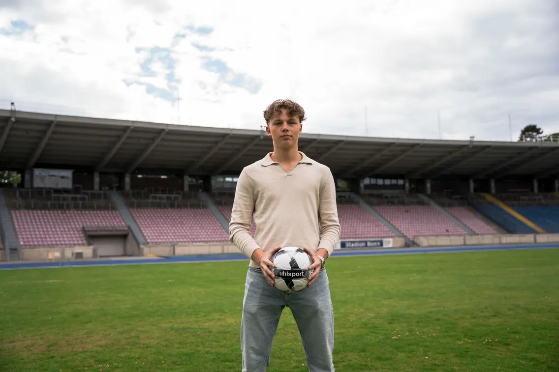 Foto zum Newsartikel Leo Fier rückt in den Regionalliga-Kader