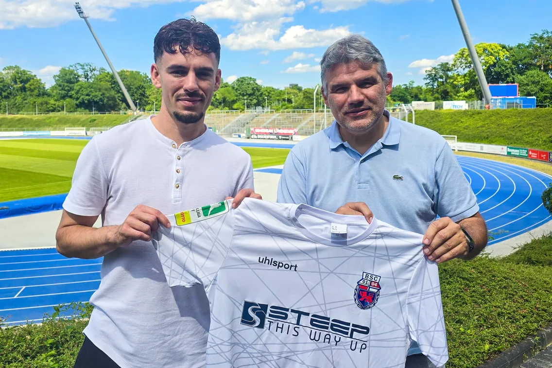 Foto zum Newsartikel BSC verpflichtet Flügelstürmer Diamant Berisha