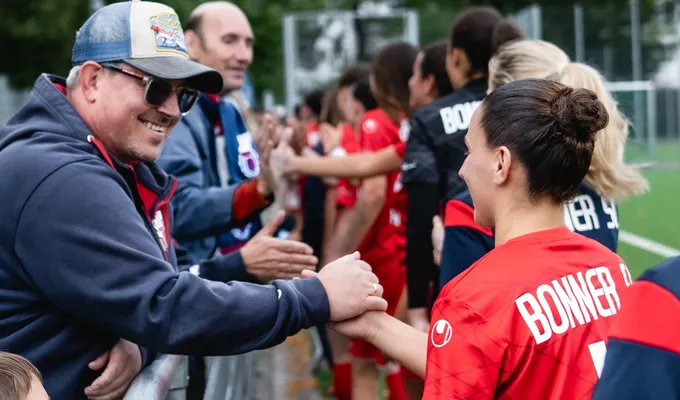 Vorbereitungsspielplan der Rheinlöwinnen 