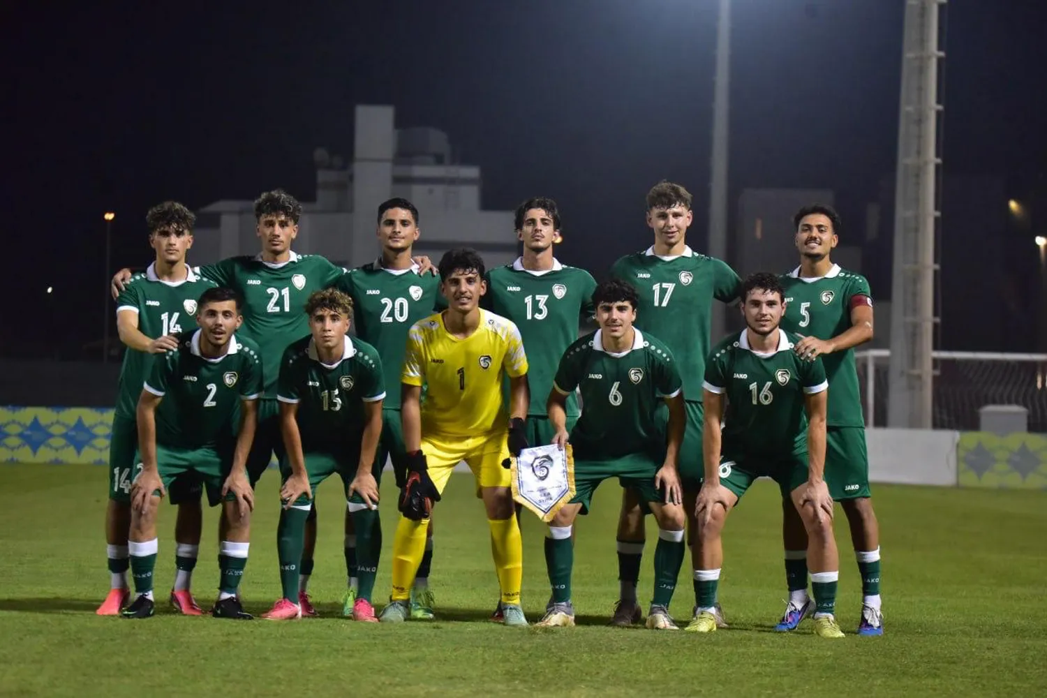 BSC U19 Stürmer mit Syriens U20 auf Länderspielreise