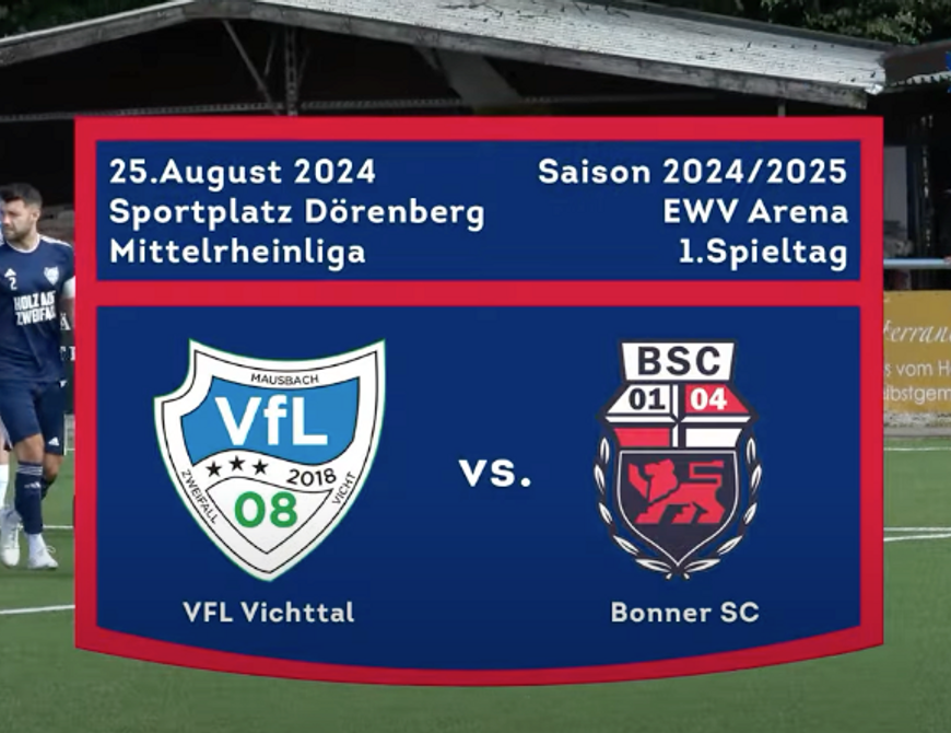 VfL Vichttal - Bonner SC 0-3 (0-1)