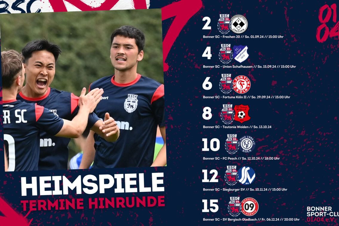 Foto zum Newsartikel Heimspiele neu terminiert!
