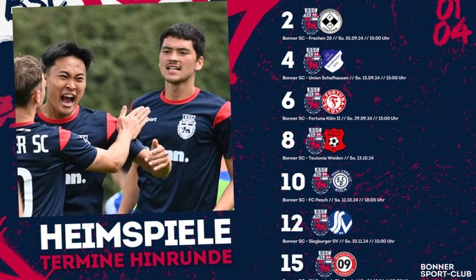Heimspiele neu terminiert!