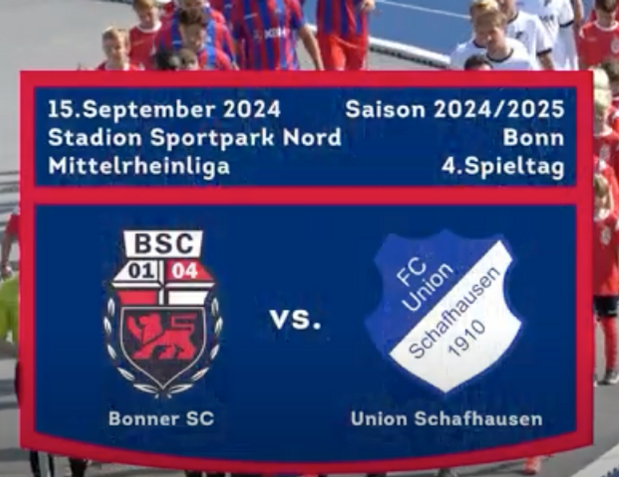 Bonner SC - Union Schafhausen 5-0