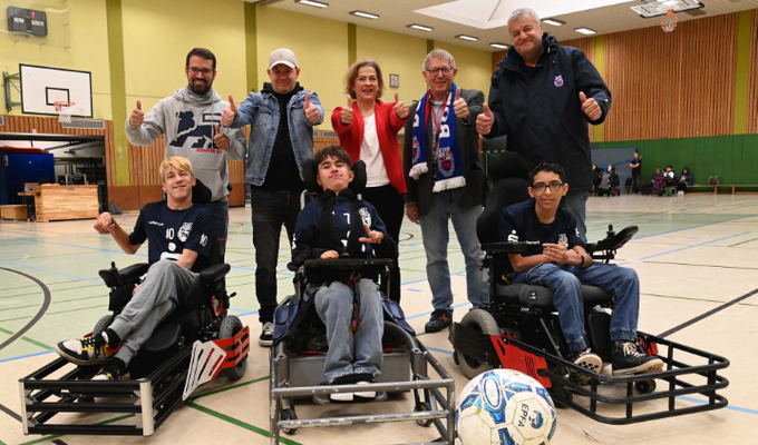 Erfolgreicher Auftakt der 1. Powerchair Football-Bundesliga