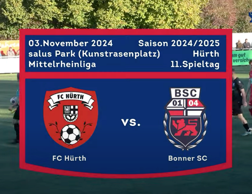 FC Hürth - Bonner SC 1-4