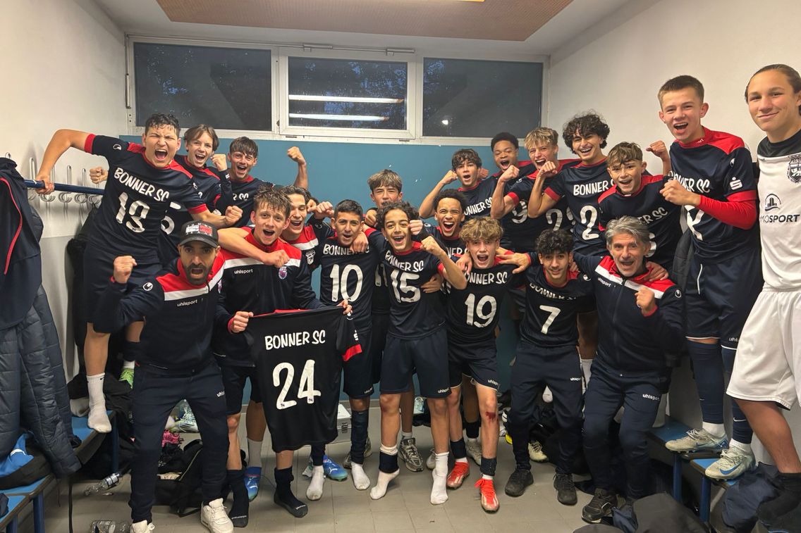 Foto zum Newsartikel U16 baut Siegesserie aus