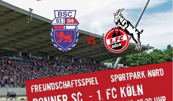 REWE-Freundschaftsspiel zugunsten der HistiozytoseHilfe gegen den 1.FC Köln