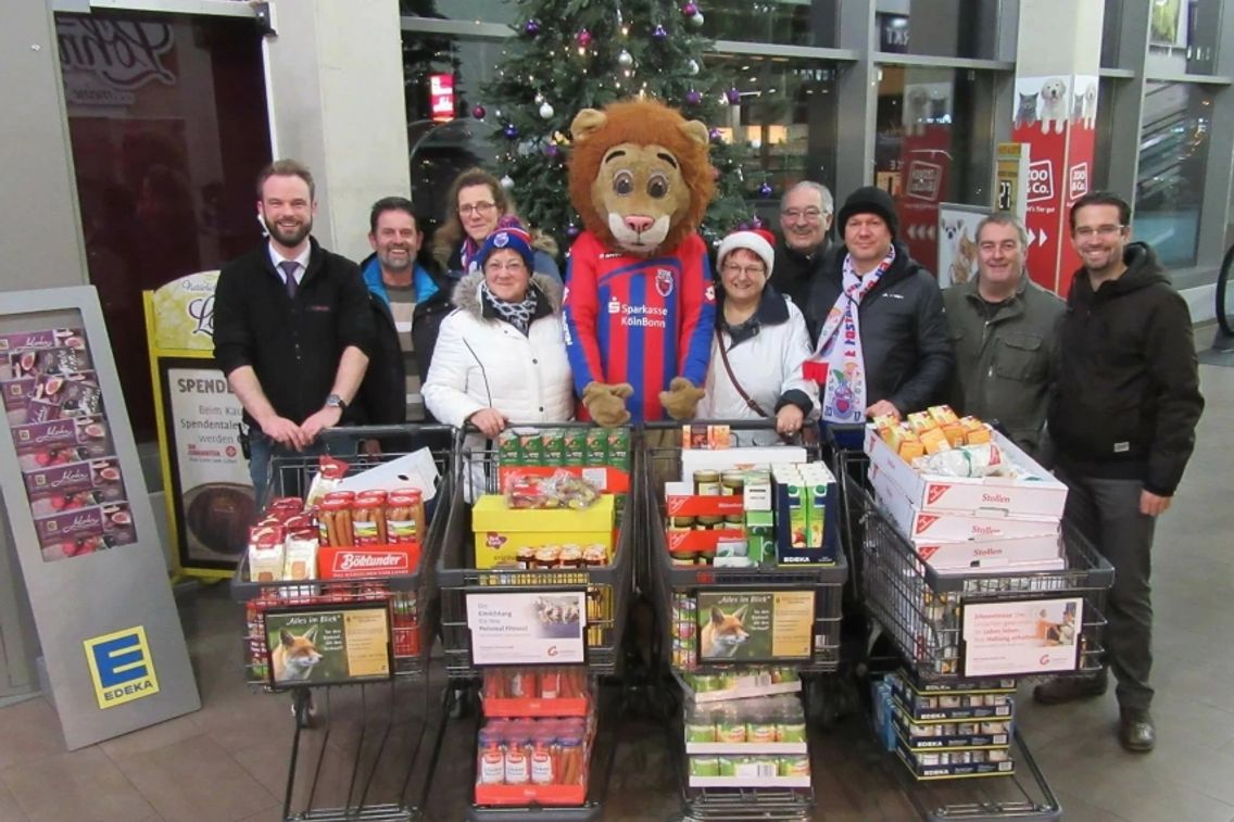 Foto zum Newsartikel Bonner Tafel - Der BSC unterstützt die Weihnachtsaktion 2017!