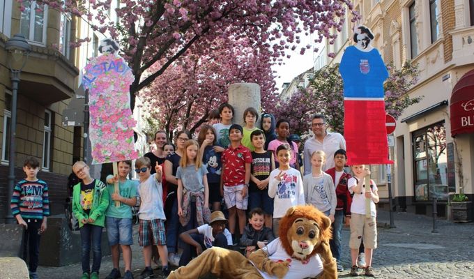 Beethovens Fußball-Sinfonie: Grundschulverbund Marienschule/ Nordschule waren dabei!