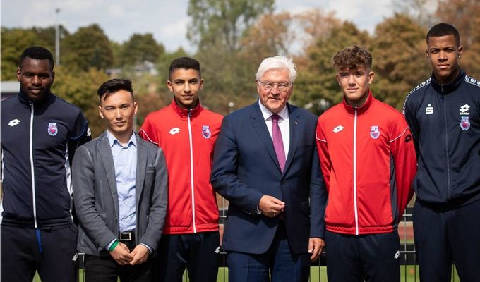 Bundespräsident beim Bonner SC
