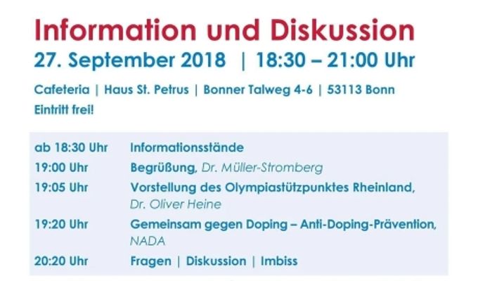 Gemeinsam gegen Doping!