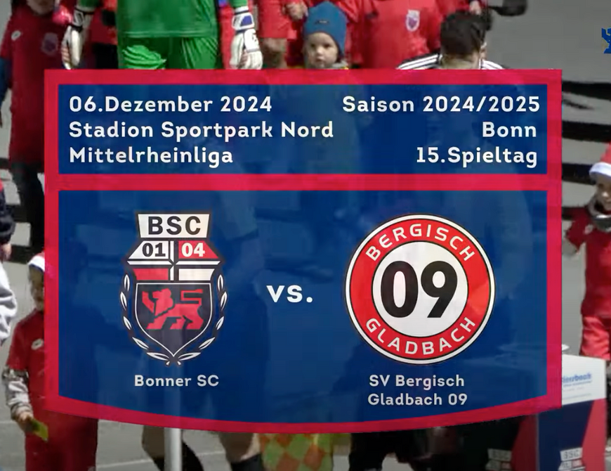 Bonner SC - SV Bergisch Gladbach 4-2