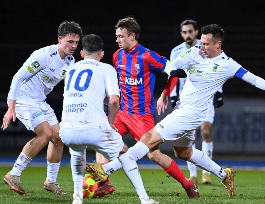 Pokal-Aus gegen Düren