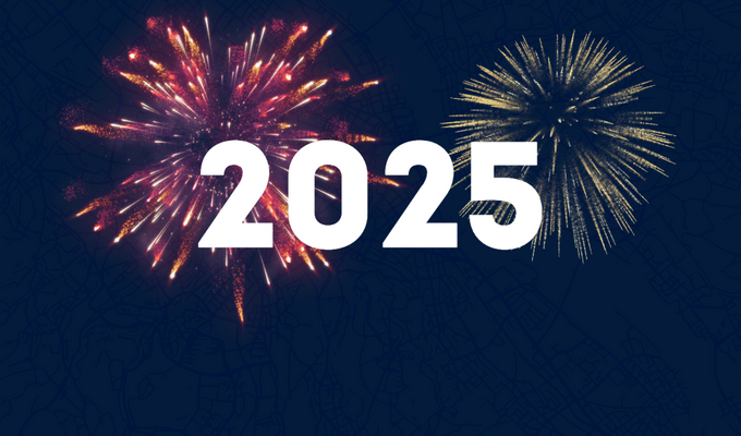 Frohes neues Jahr 2025